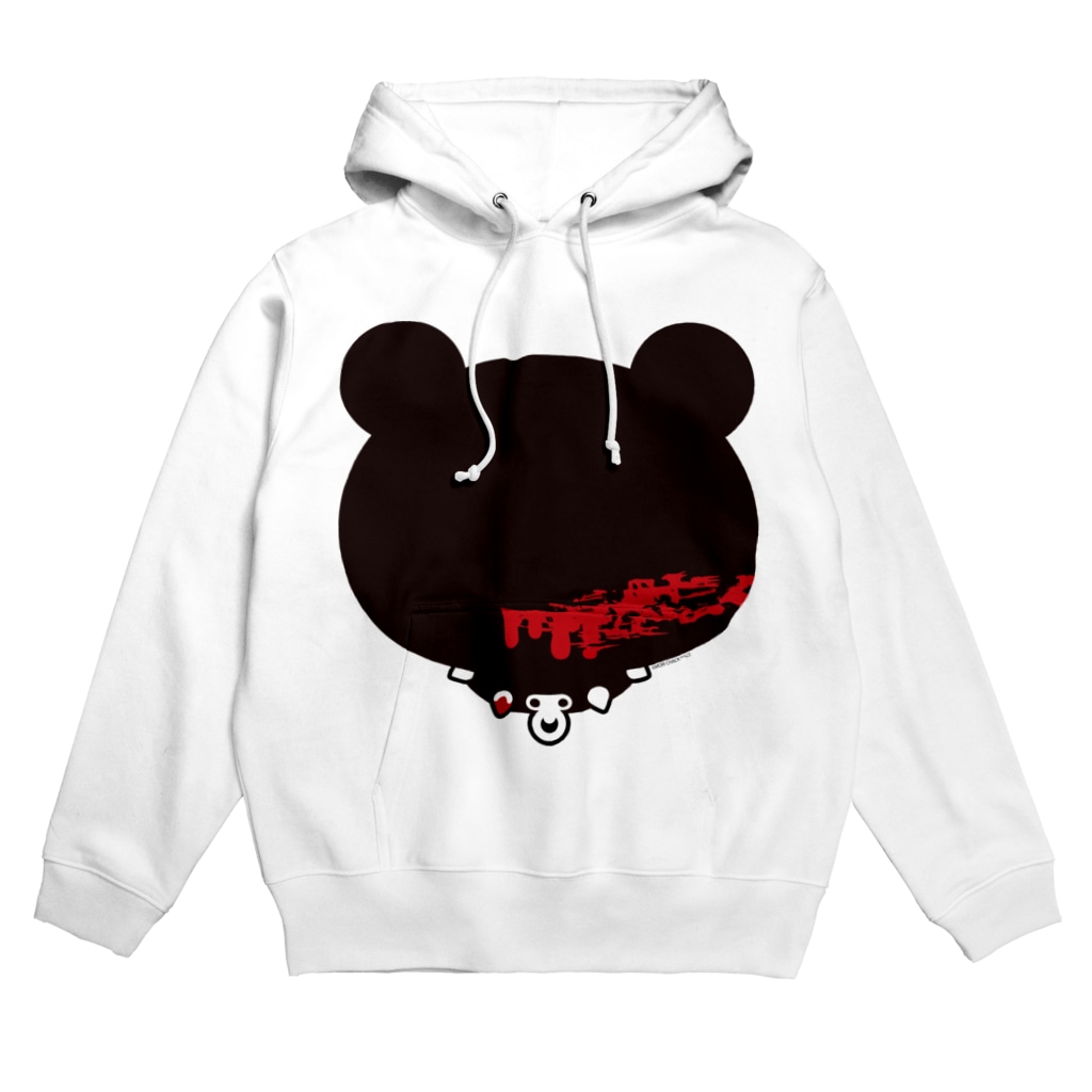 CHAX COLONY imaginariの【各20点限定】いたずらぐまのグル〜ミ〜(＃18/1face/eyeless)  Hoodie