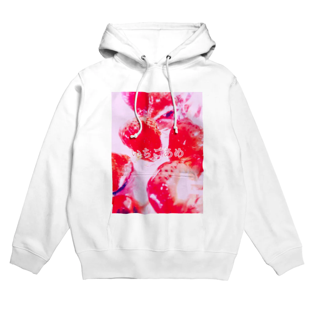 ぽんぽこやのいちごあめ Hoodie