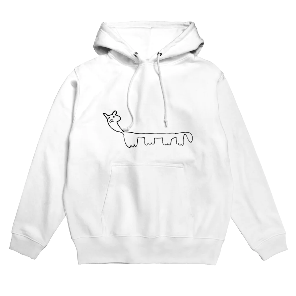 長い猫の長い猫 Hoodie