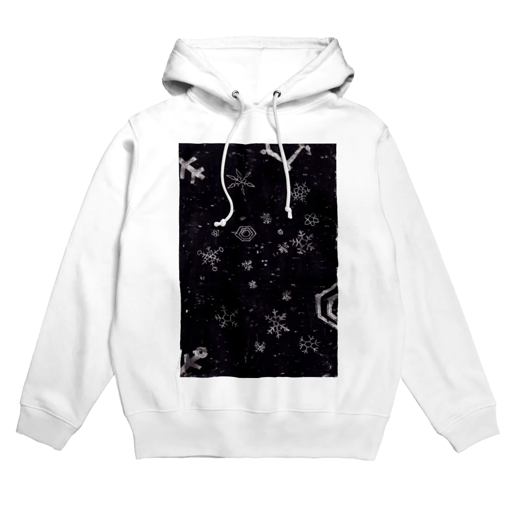 ＹＯＵ＿の絵はがきＢＯＸの雪の欠片 Hoodie