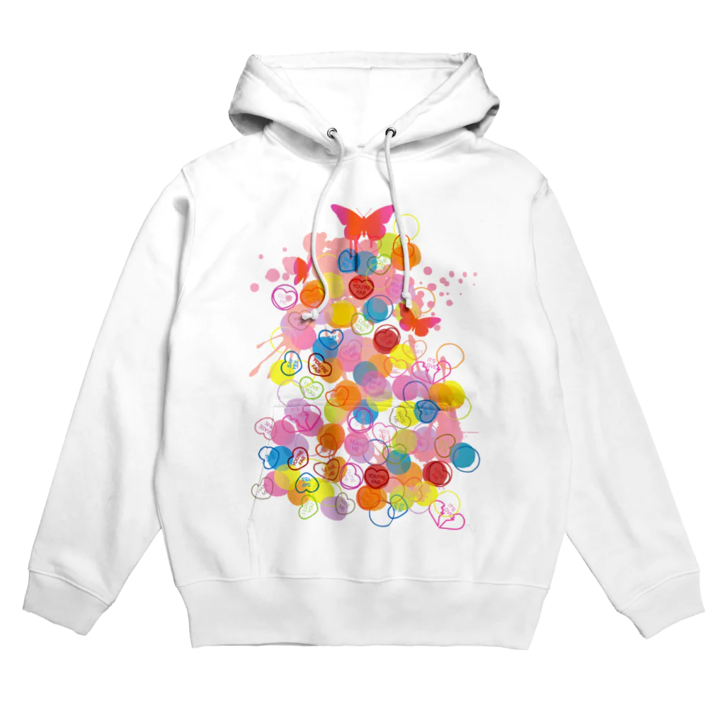 AURA_HYSTERICAのPASTELS_BADGES Hoodie