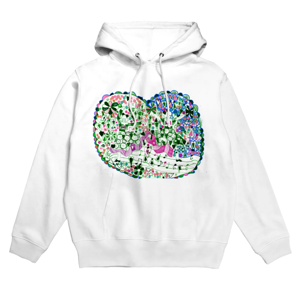 あいざわりさ子のいびつなハート Hoodie