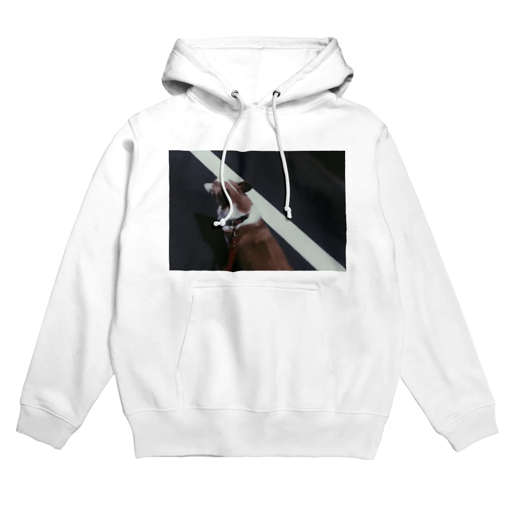 tokyo_corgiの白線コーギー Hoodie