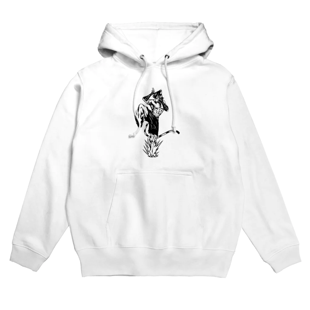 切り絵ariのにゃんこファイター Hoodie