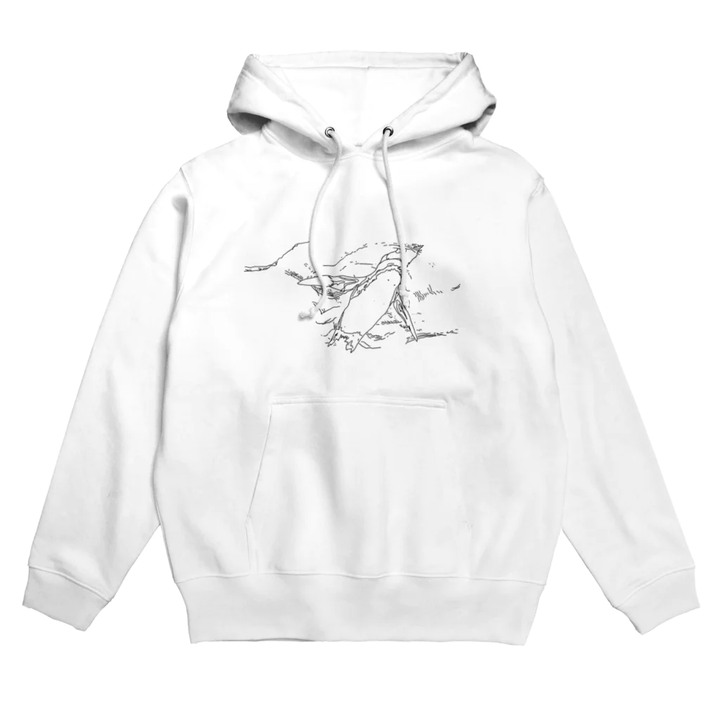 かざりの泳ぐペンギンくん Hoodie