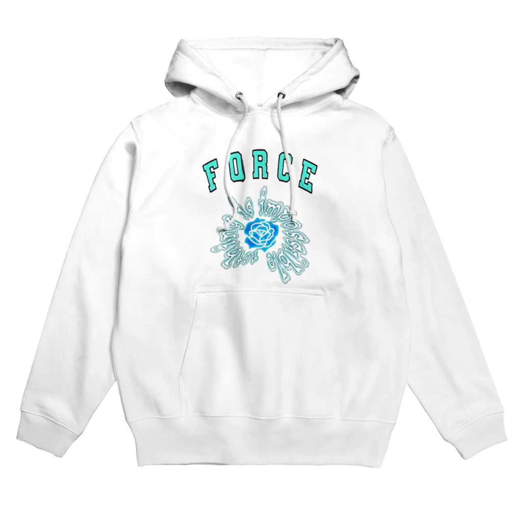 ForceのBlue rose Hoodie