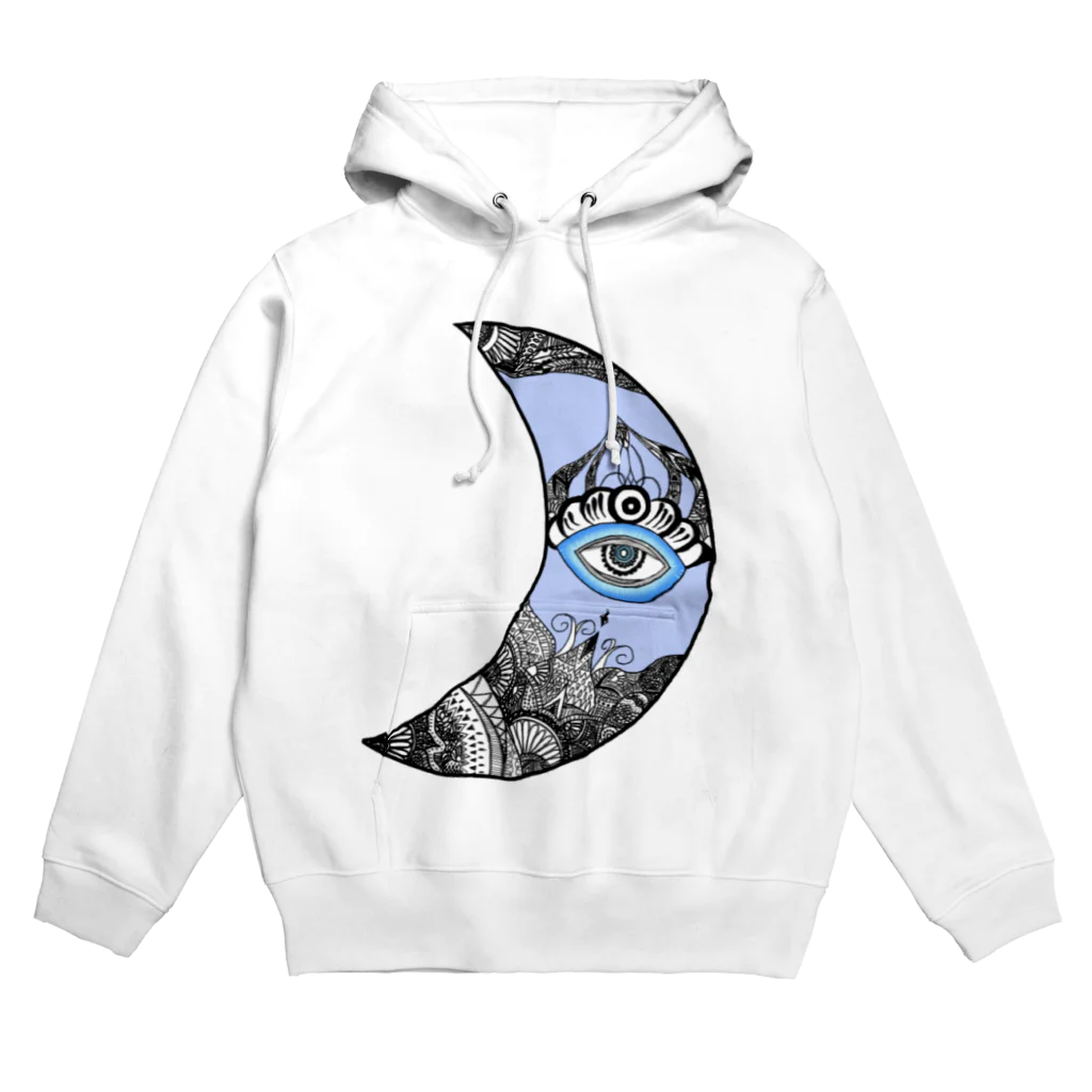 DGPGのmoon(blue) Hoodie