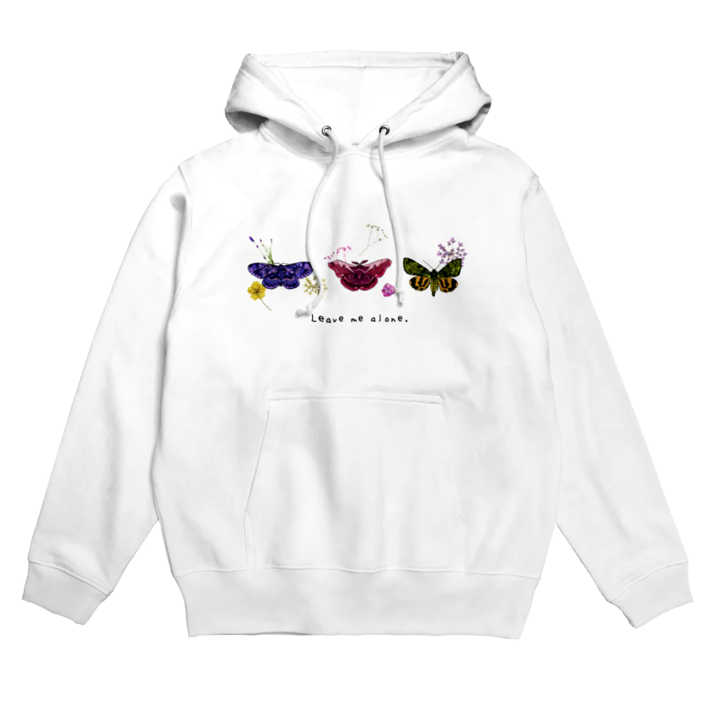 コンクリートジャン・グルの蛾とお花パーカー Hoodie