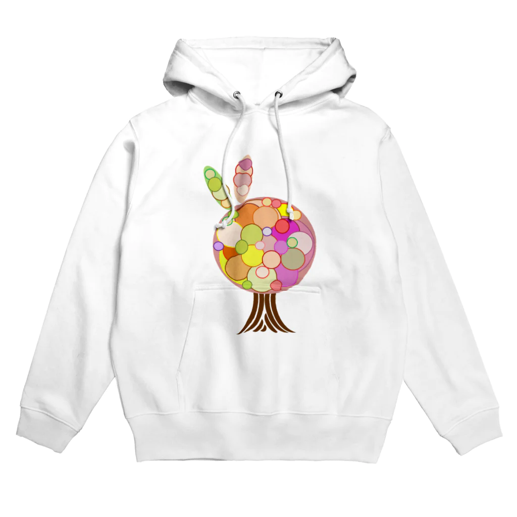 うさぎのきた道&の突発性tree Hoodie