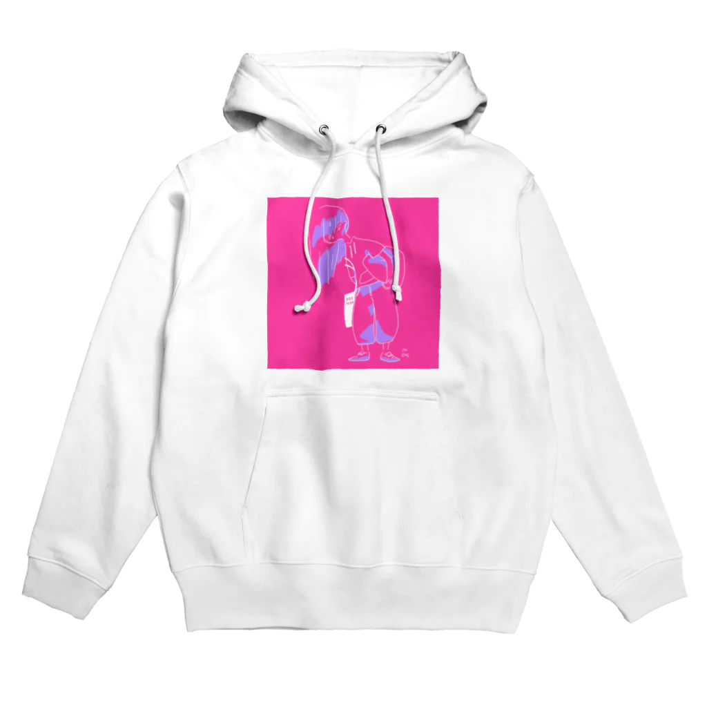 masakanaのおみせの快眠ガール Hoodie