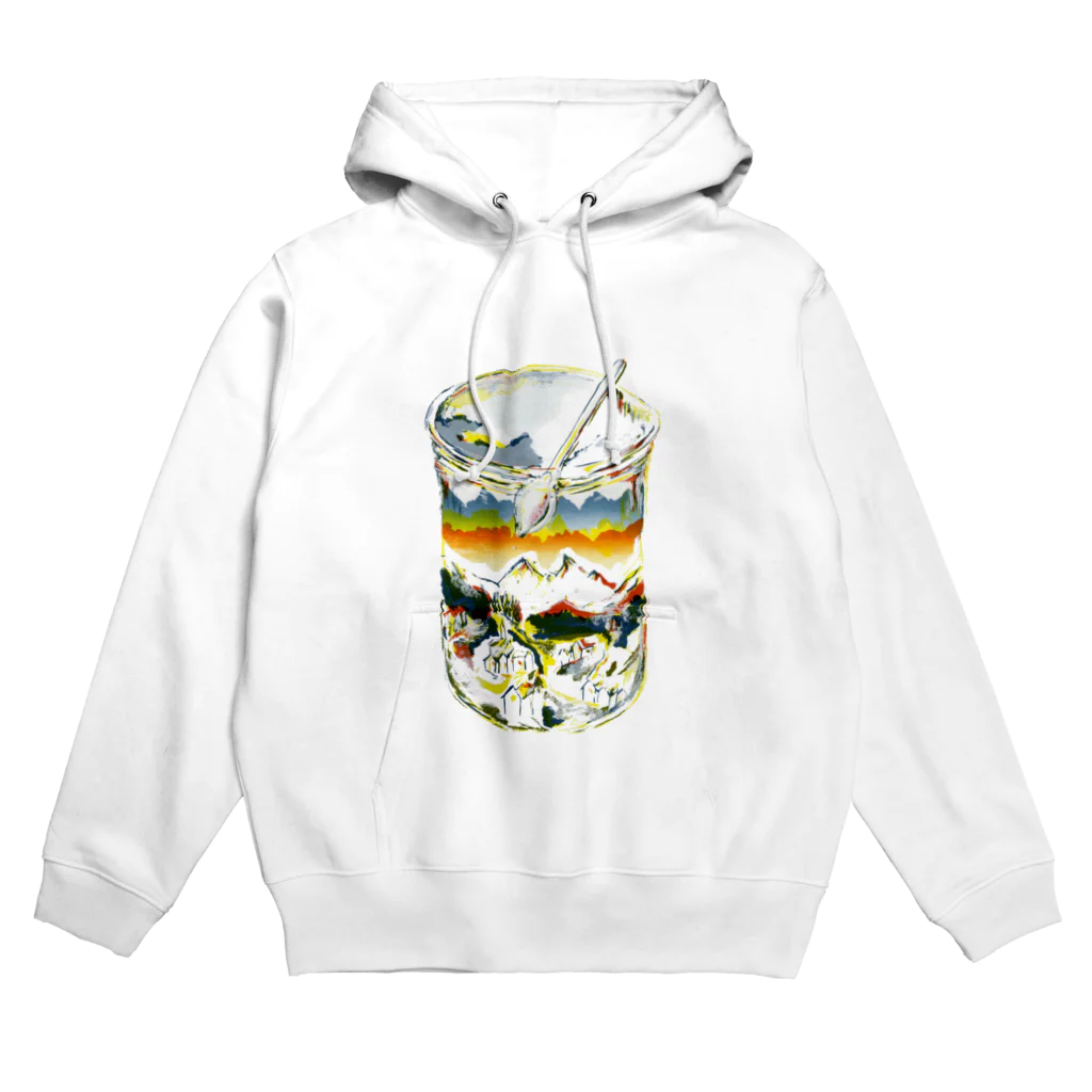 蝸牛のwinter memory in the bottle Hoodie