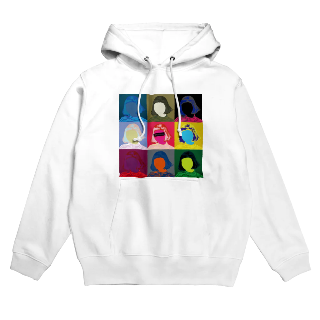 K. and His DesignのMASH UP MASH GIRL Hoodie