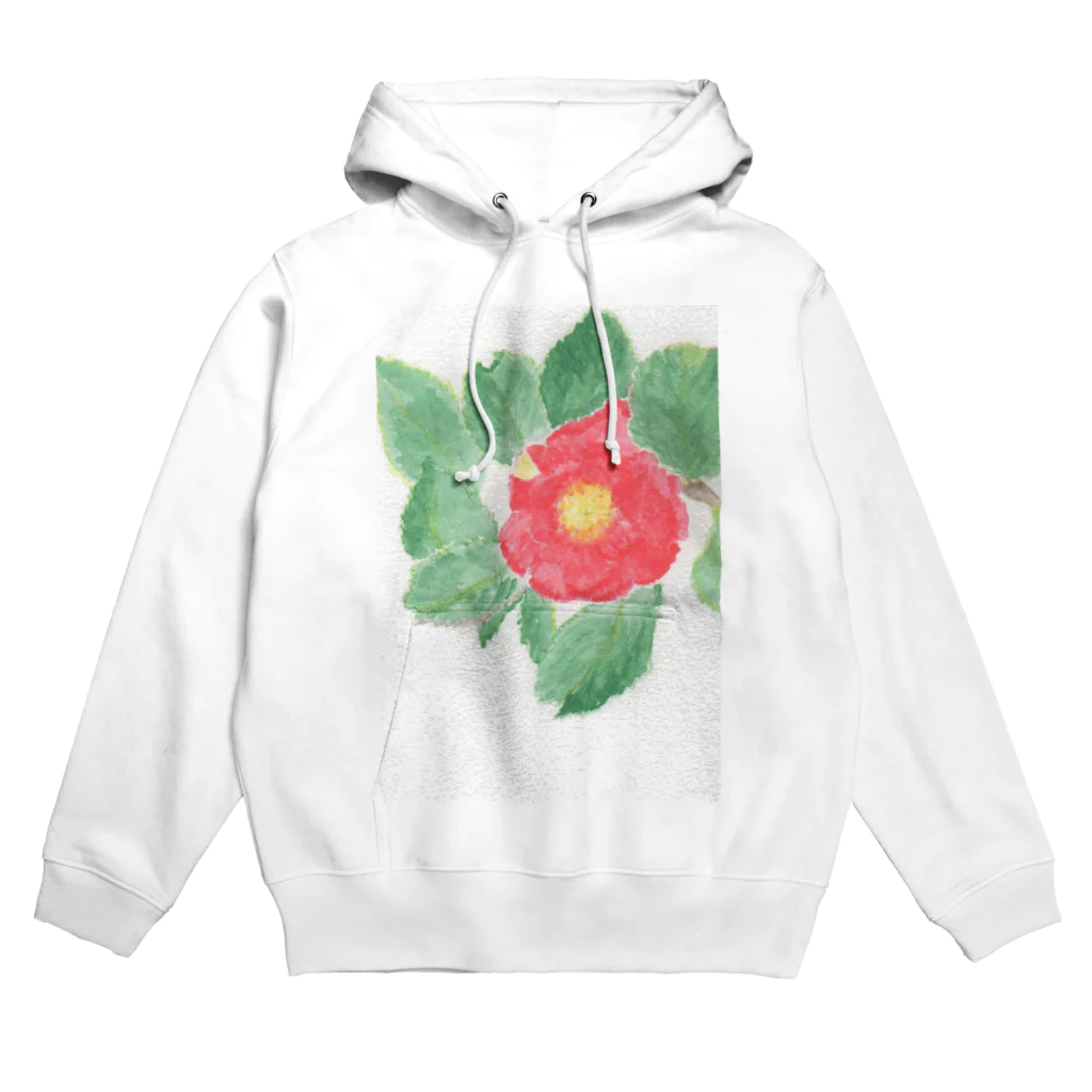 出虹の椿 Hoodie