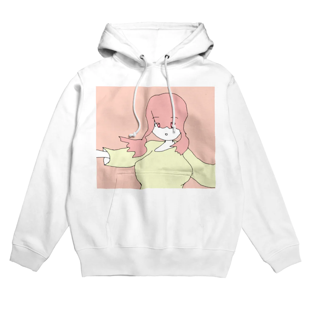 水草のナウ・ガール５３ Hoodie