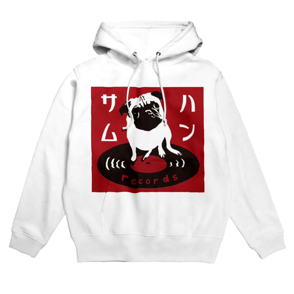 ハンサムレコーズ（湘南レコーズ）のハンサムレコード公式ロゴ Hoodie