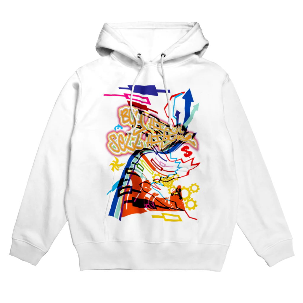 AURA_HYSTERICAのBuy high, sell higher Hoodie