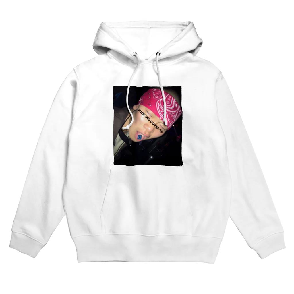 ベンチャーの便TURU fucking covid-19シリーズ Hoodie