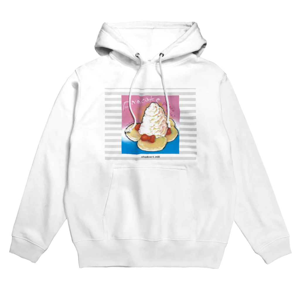 アトリエ チョークアートmili のチョークアート　パンケーキ　A Hoodie