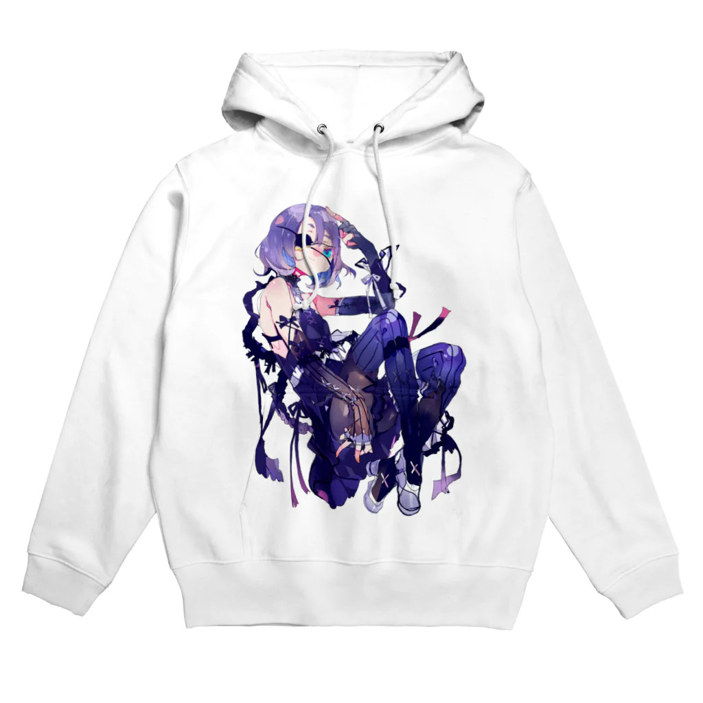 キヨイチの眼帯少女パーカー Hoodie