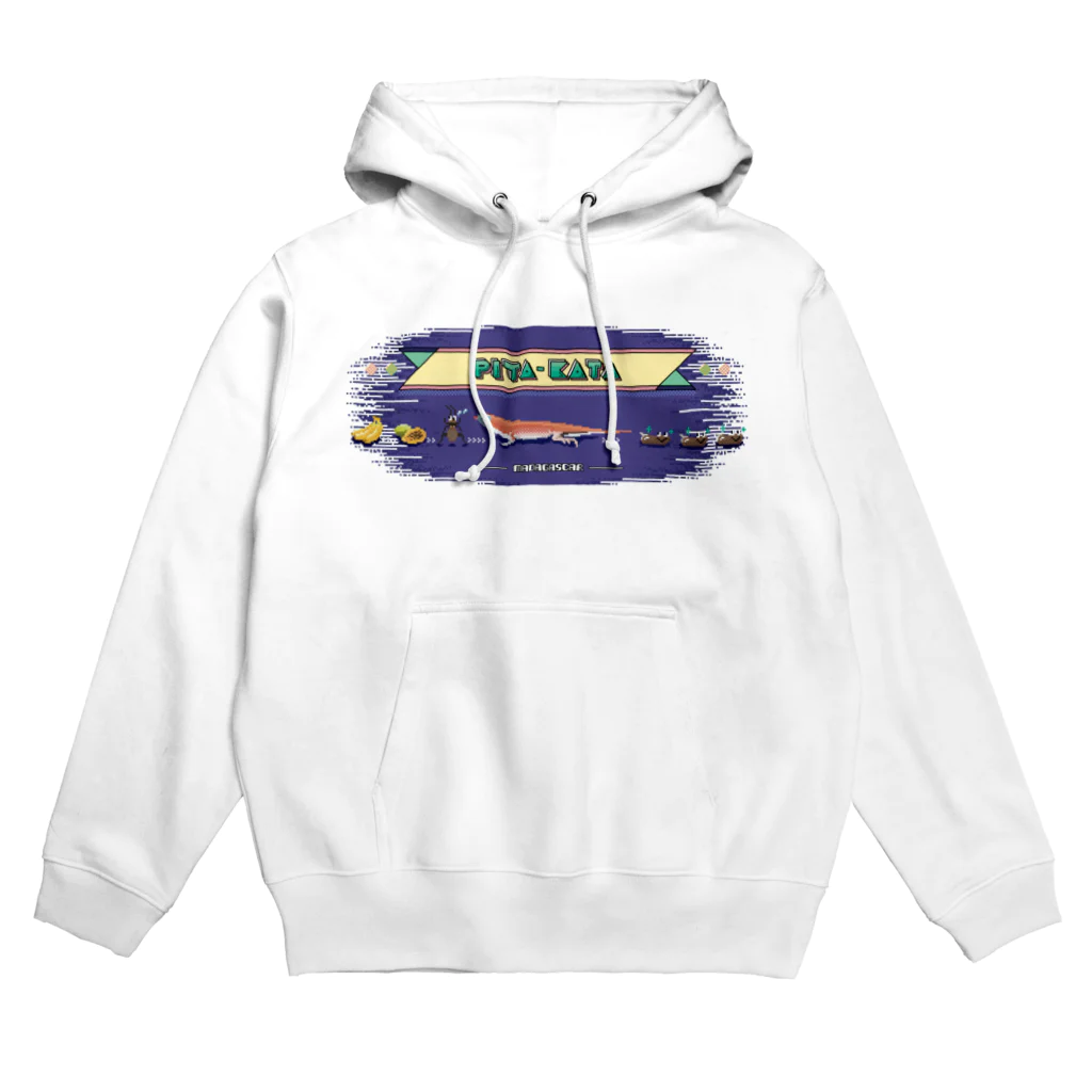 爬虫類グッズ メッサヌンサ - M.R.Sの8bit ぴこぴこピタカタ Hoodie