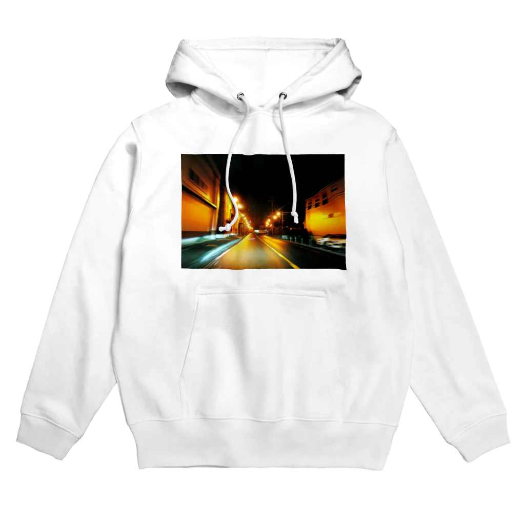 coronblanのサイレントタウン Hoodie