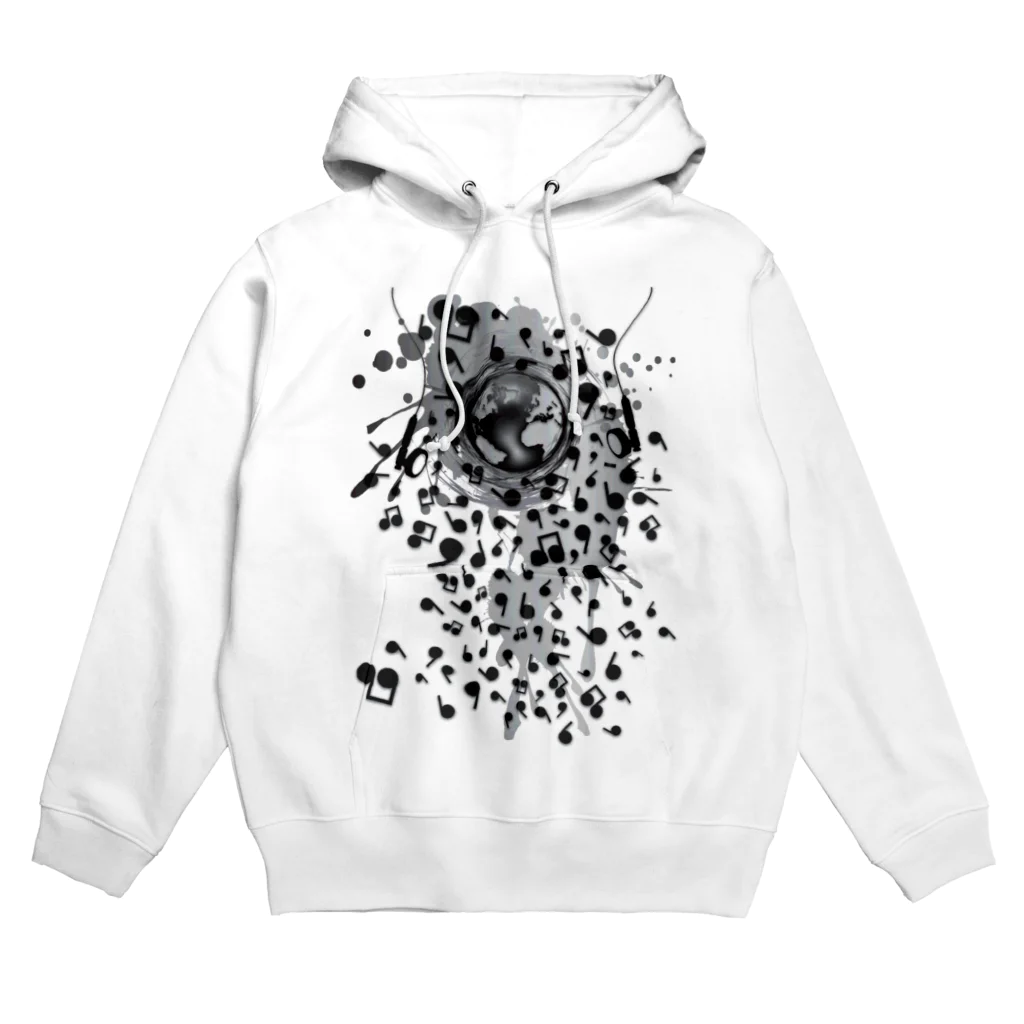 AURA_HYSTERICAのOur_Music Hoodie