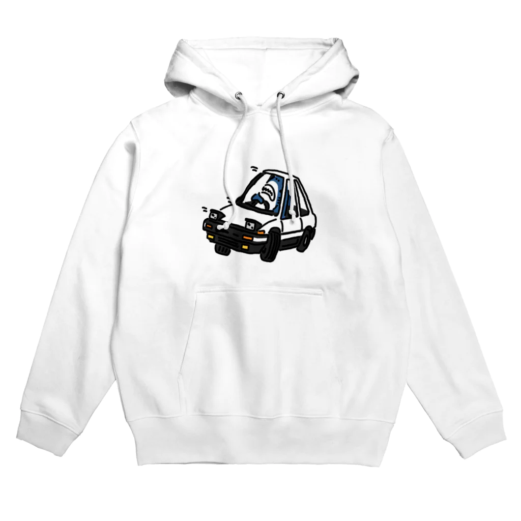 サメ わりとおもいのドリフトするサメ Hoodie