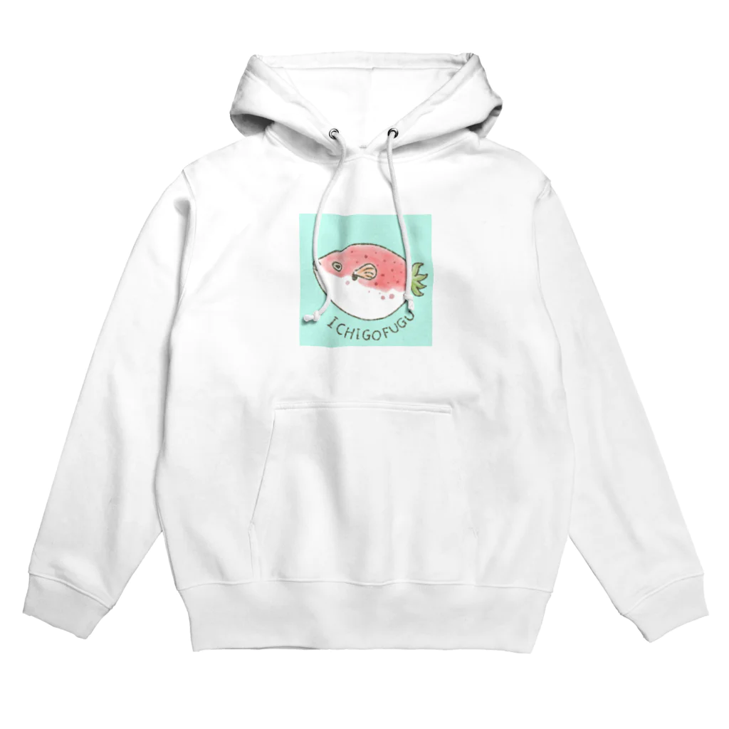 あ ま こ とのいちごふぐ Hoodie