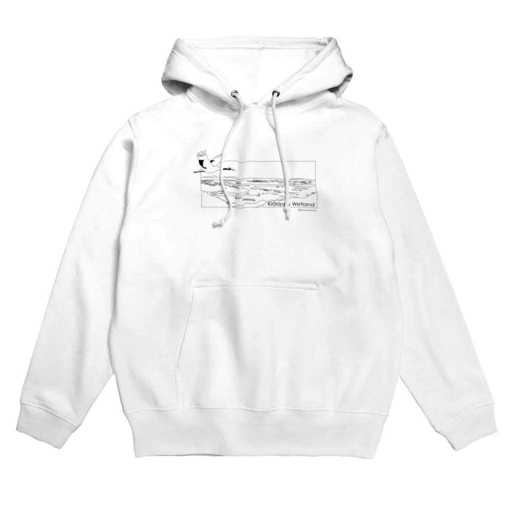 Natural silhouetteのタンチョウ Hoodie