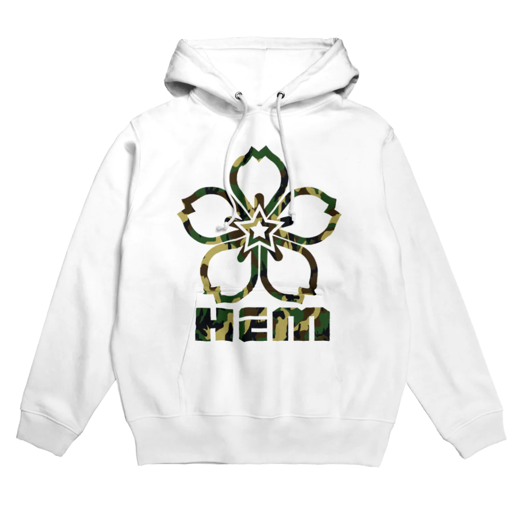 handsupのHEM迷彩 Hoodie