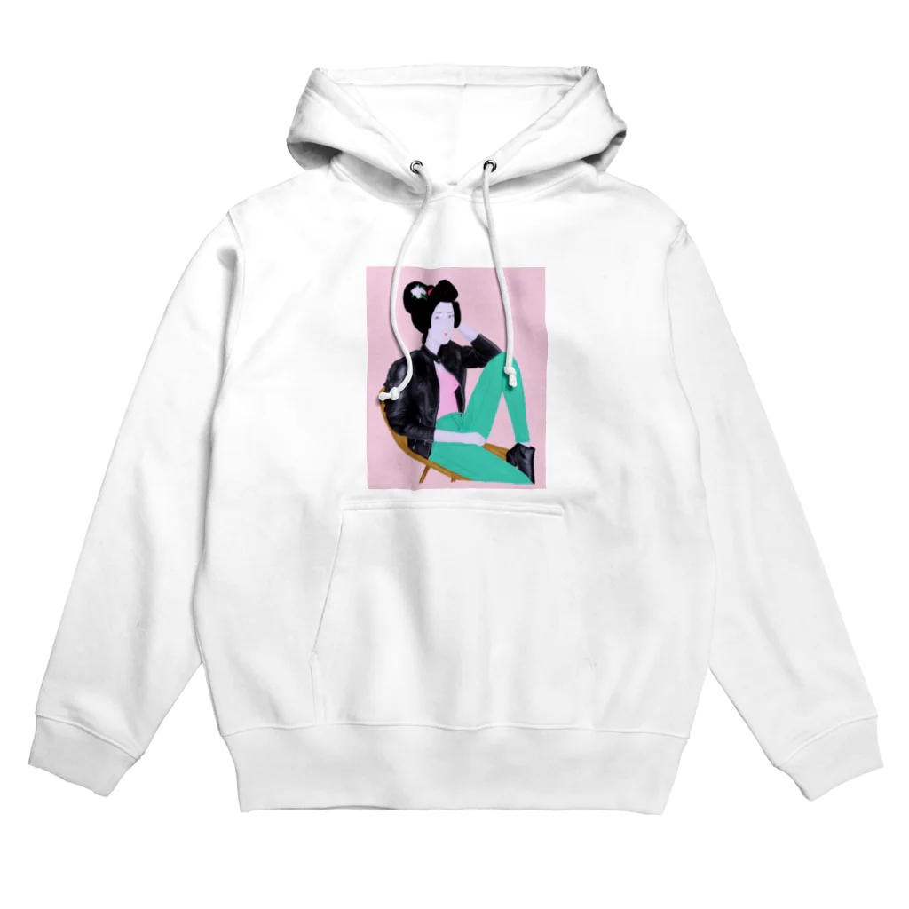 Kay Skedrawdle_art_shopのモダンな浮世絵 Hoodie