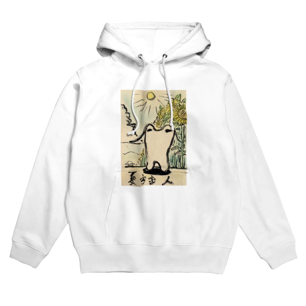 ドリルあたまの夏宇宙人 Hoodie