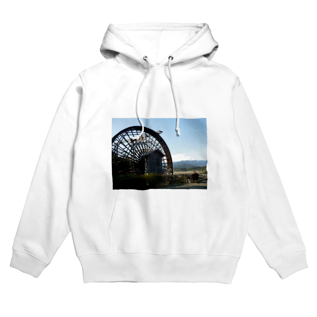 レモンタイムの庭の水車 Hoodie