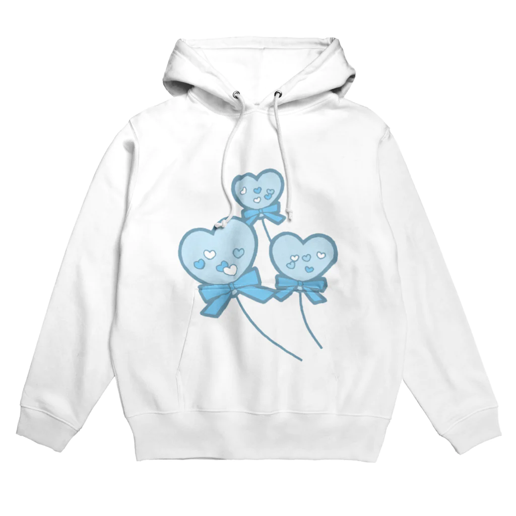 かわいいもののおみせ　いそぎんちゃくのハートの風船 Hoodie