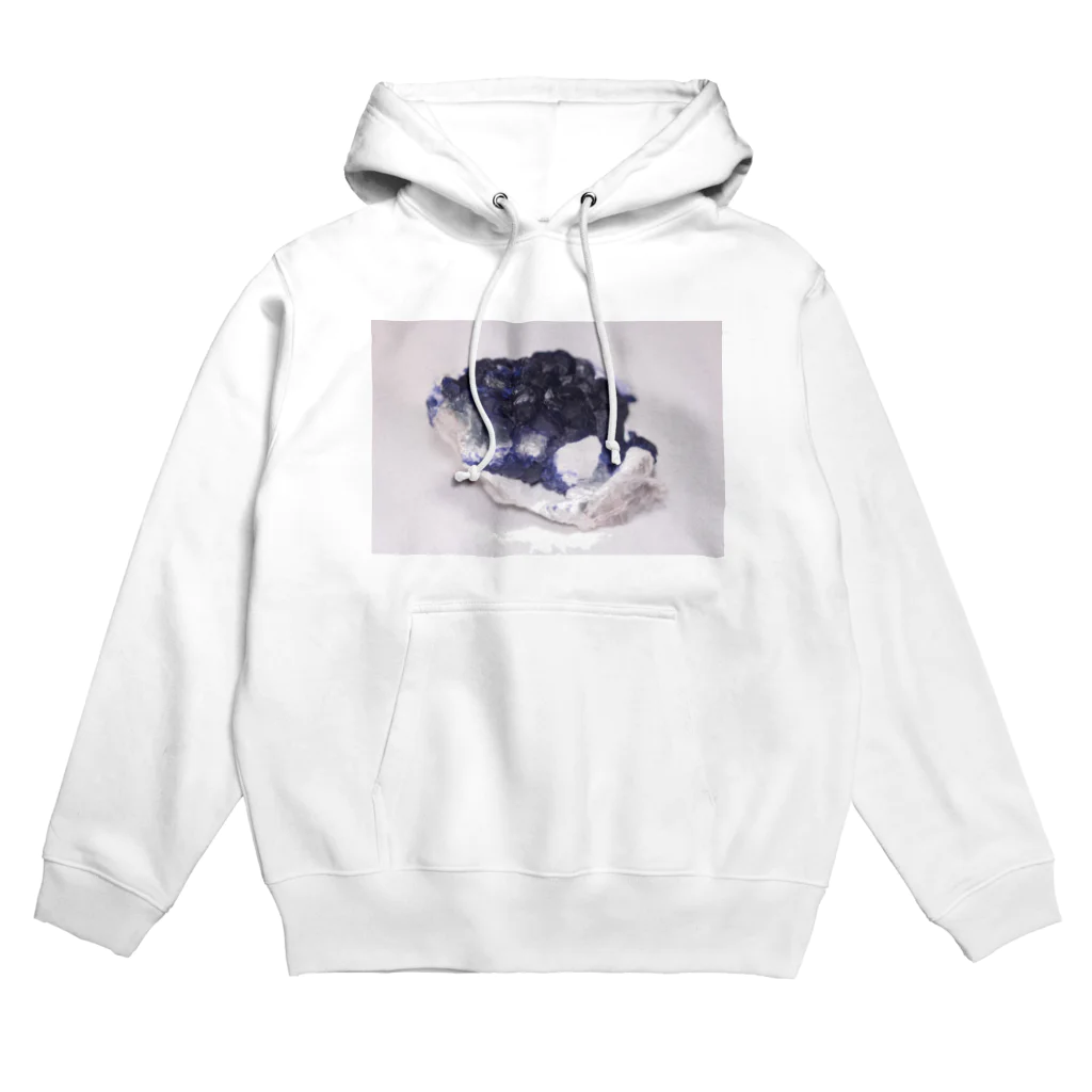 石ンロールのロックなアイテム　フローライト(藍) Hoodie