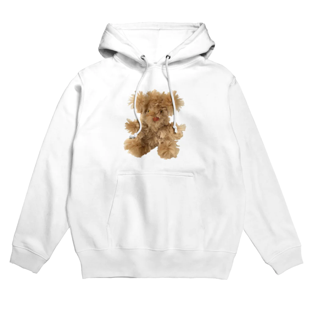 maked bear iidaの手づくりクマ　ベージュ Hoodie