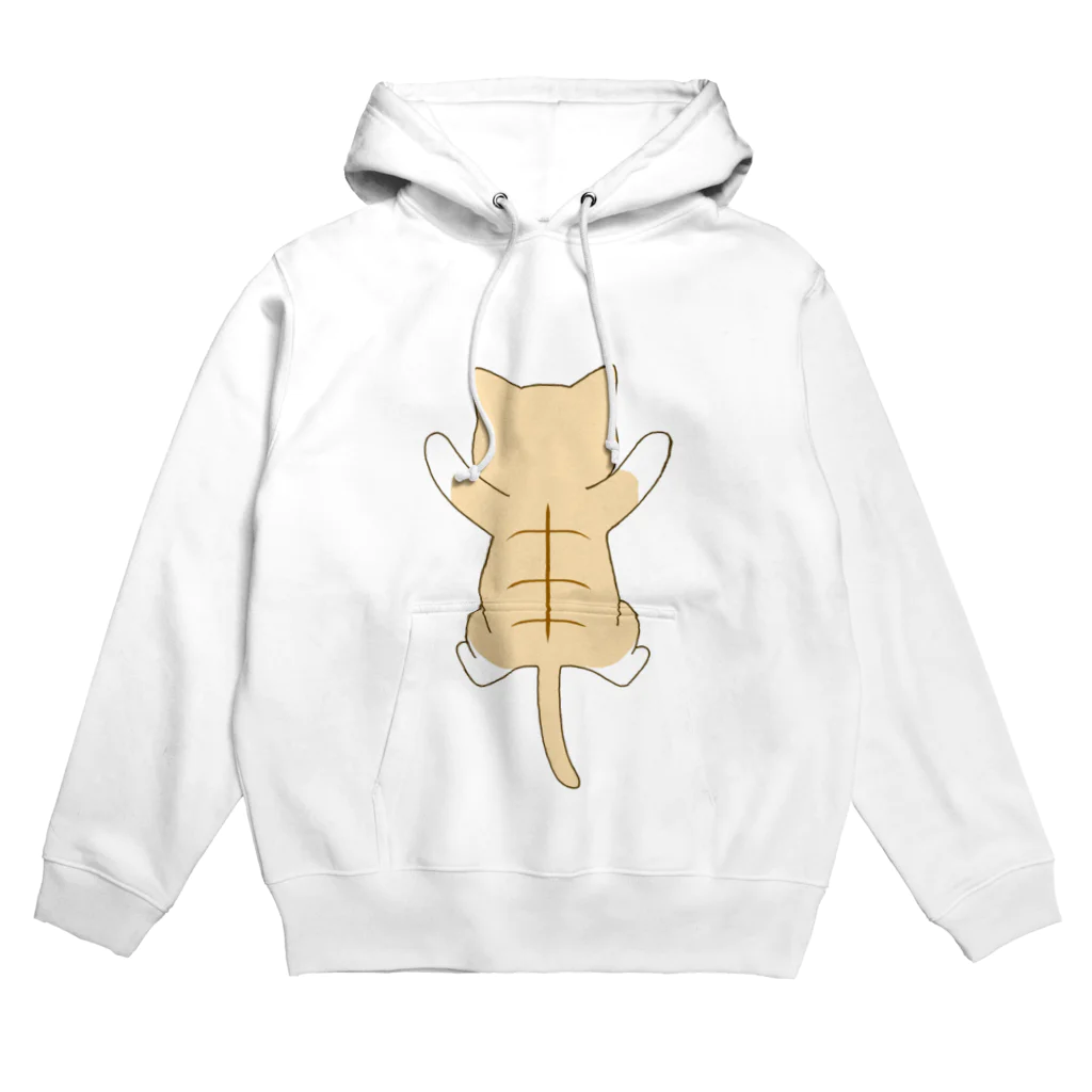 かわいいもののおみせ　いそぎんちゃくのしがみつく茶白猫 Hoodie