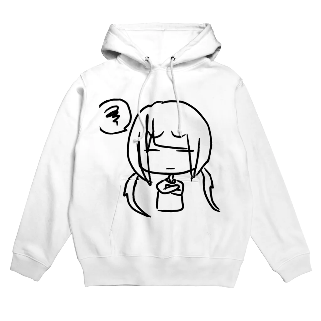 ねこみくわーるど！のもやもやする人 Hoodie