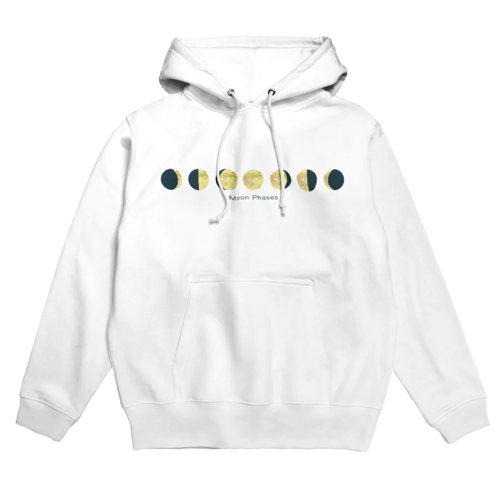 ShikakuSankakuの月の満ち欠け Hoodie