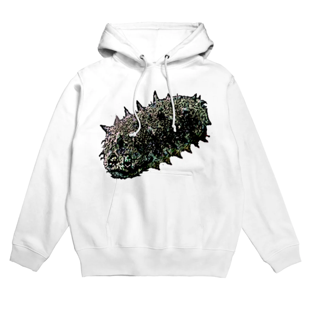 アズペイントの人面魚ならぬ人面海鼠 Hoodie