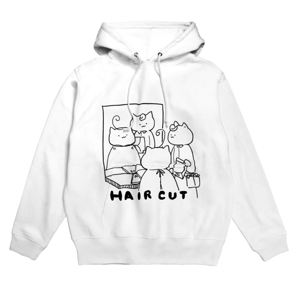 かにぱん工房のＨＡＩＲ　ＣＵＴ Hoodie