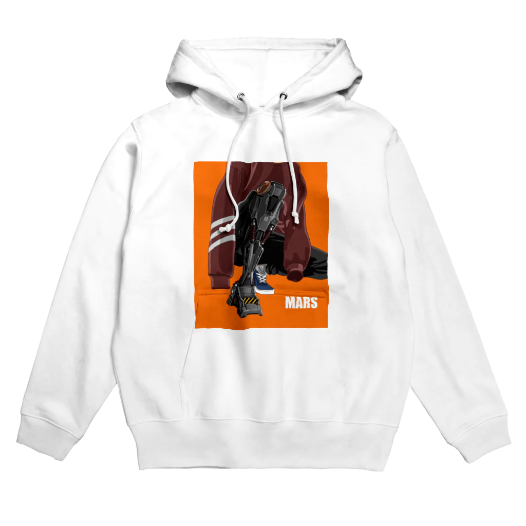 MARS seriesのYoung people living on Mars.02 Hoodie