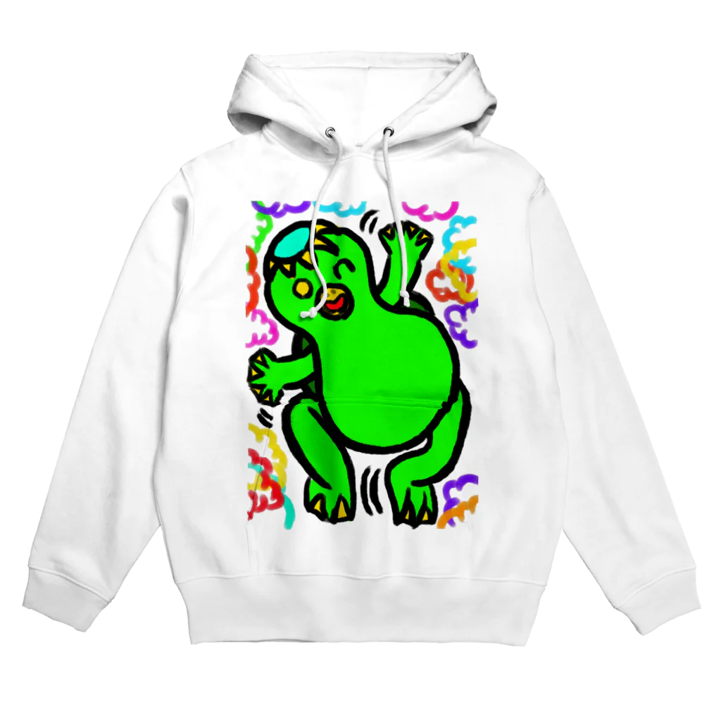 どりほぷの河童のフワリマル Hoodie