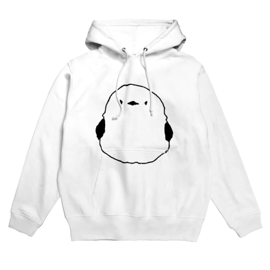 若のじっと見てくるシマエナガ Hoodie