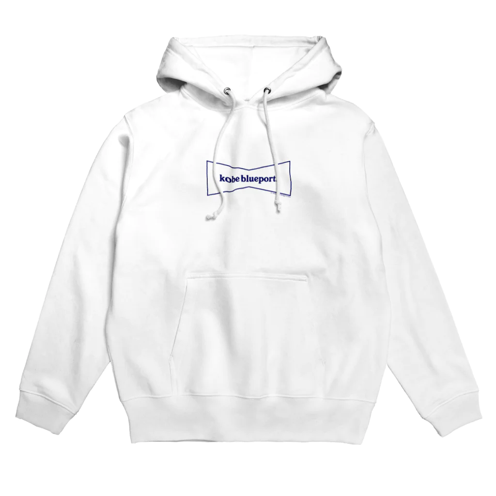 sanity from design works.のKOBE BLUEPORT. scramble Hoodie