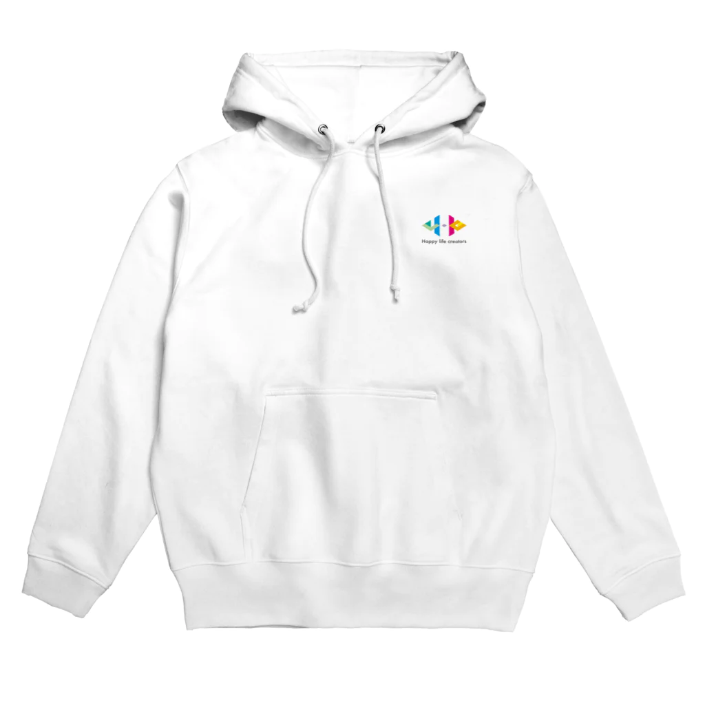 HappyLifeCreators公式ショップのHLCロゴグッズ Hoodie