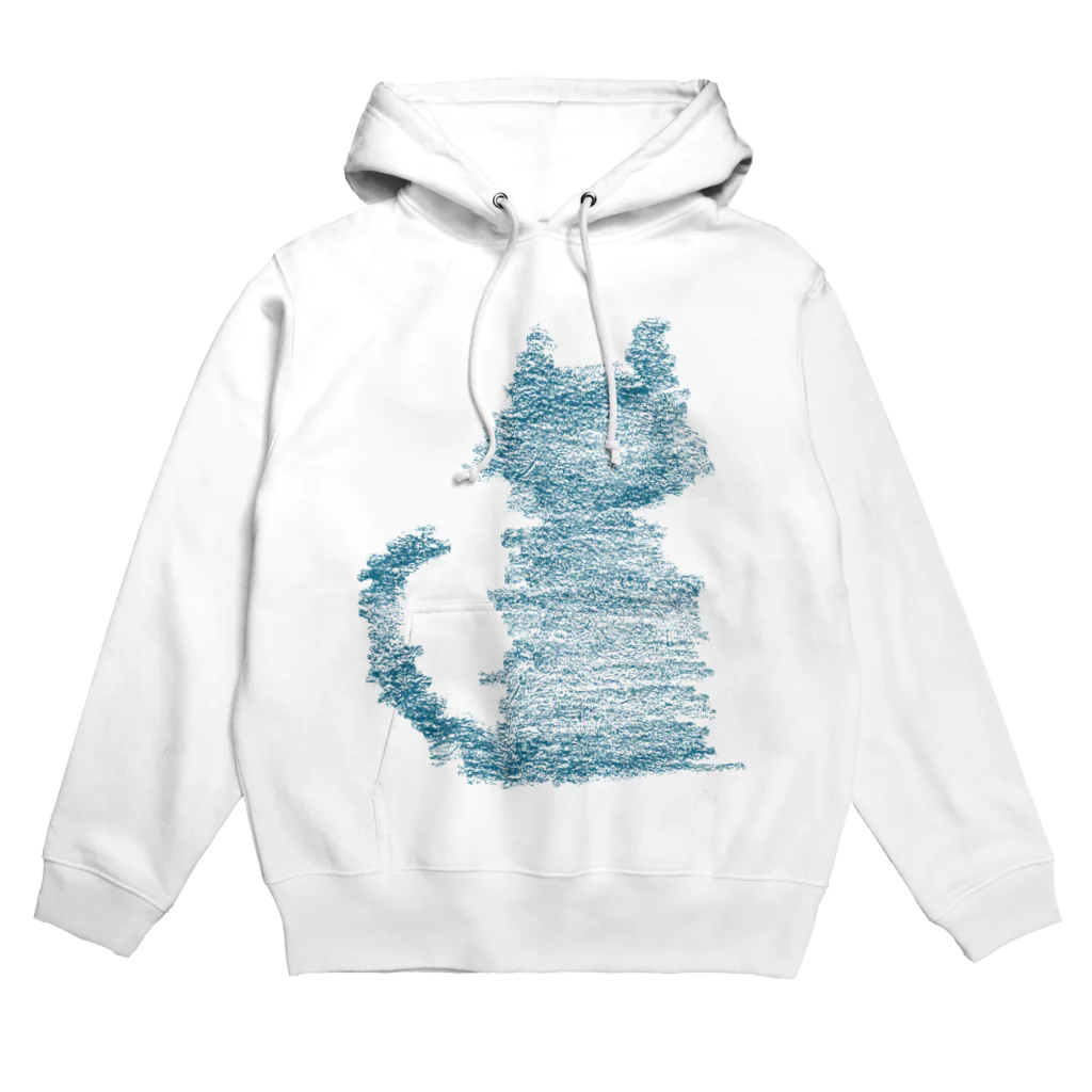 ついついのツイッターのぼんやり猫 Hoodie