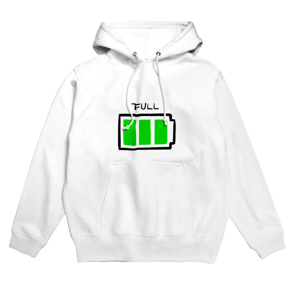 いただきまーすのFULL電池マーク Hoodie