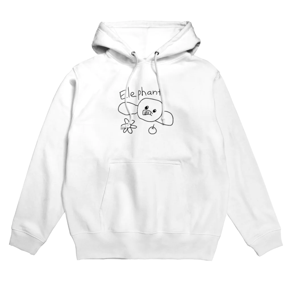 うなわるどのelephant Hoodie