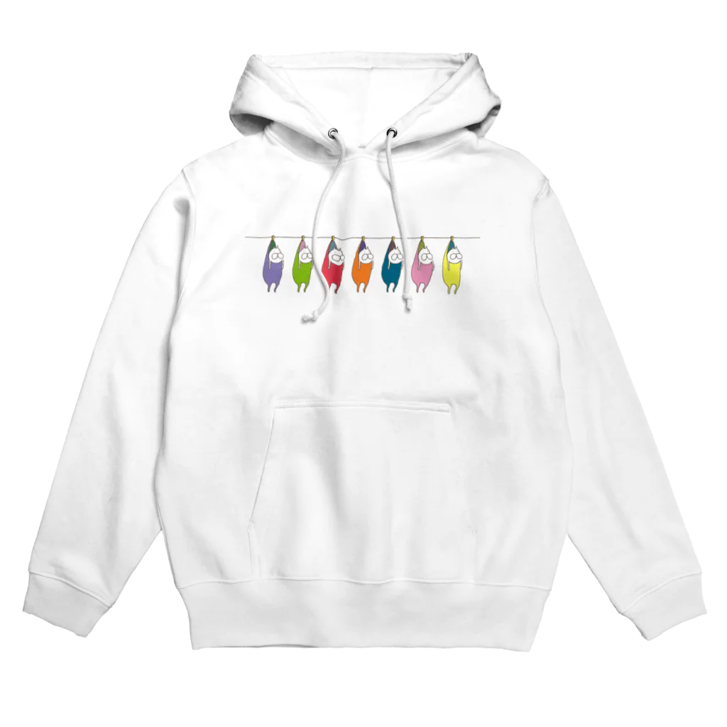 くらきち ONLINE SHOPのねこタイツの洗濯 Hoodie